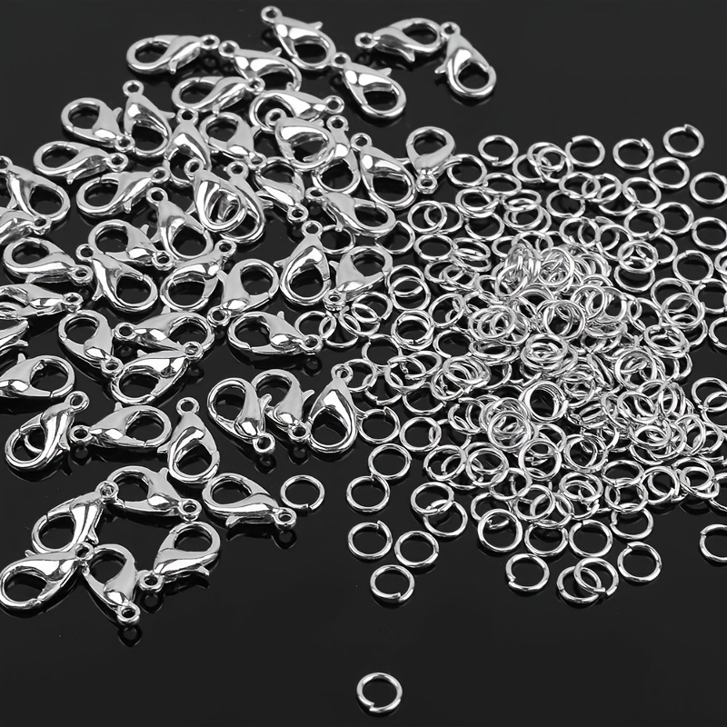 Art Craft Making - 1/2/300pcs Lobster Clasps Open Jump Rings