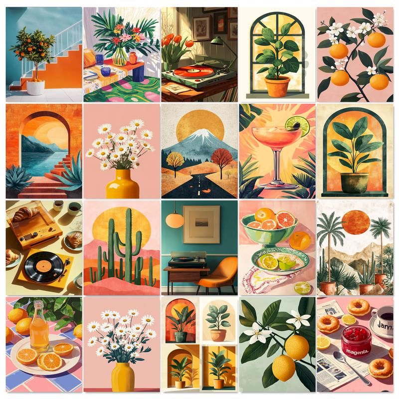 Art Craft Home - GATYZTORY Frame Diy Painting By Numbers