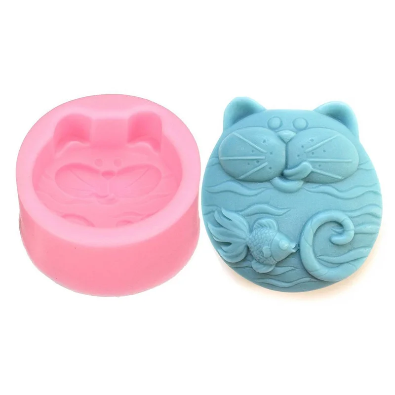 Art Craft Cat - 1PC Non-Stick Silicone Mold 3D Soap