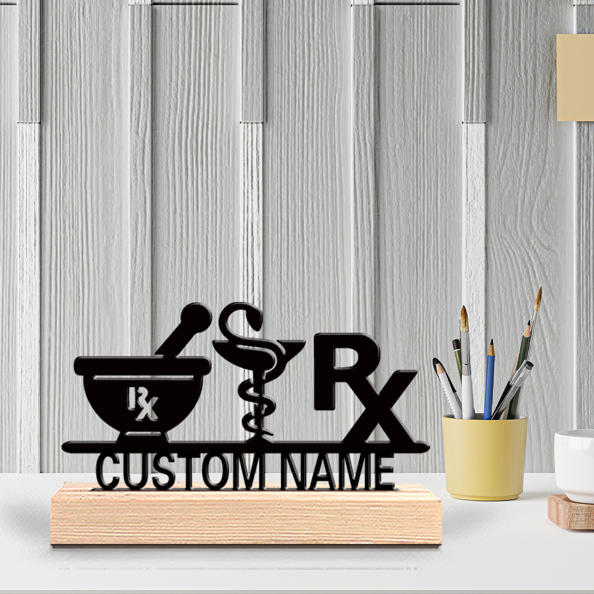 Art Craft Letter A - 1pc Modern Pharmacist Customized Letter Metal