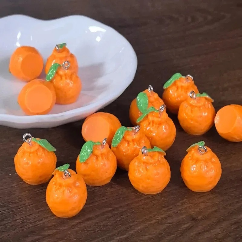 Art Craft Gifts - 10Pcs 3D Simulation Dekopon Mandarin Orange