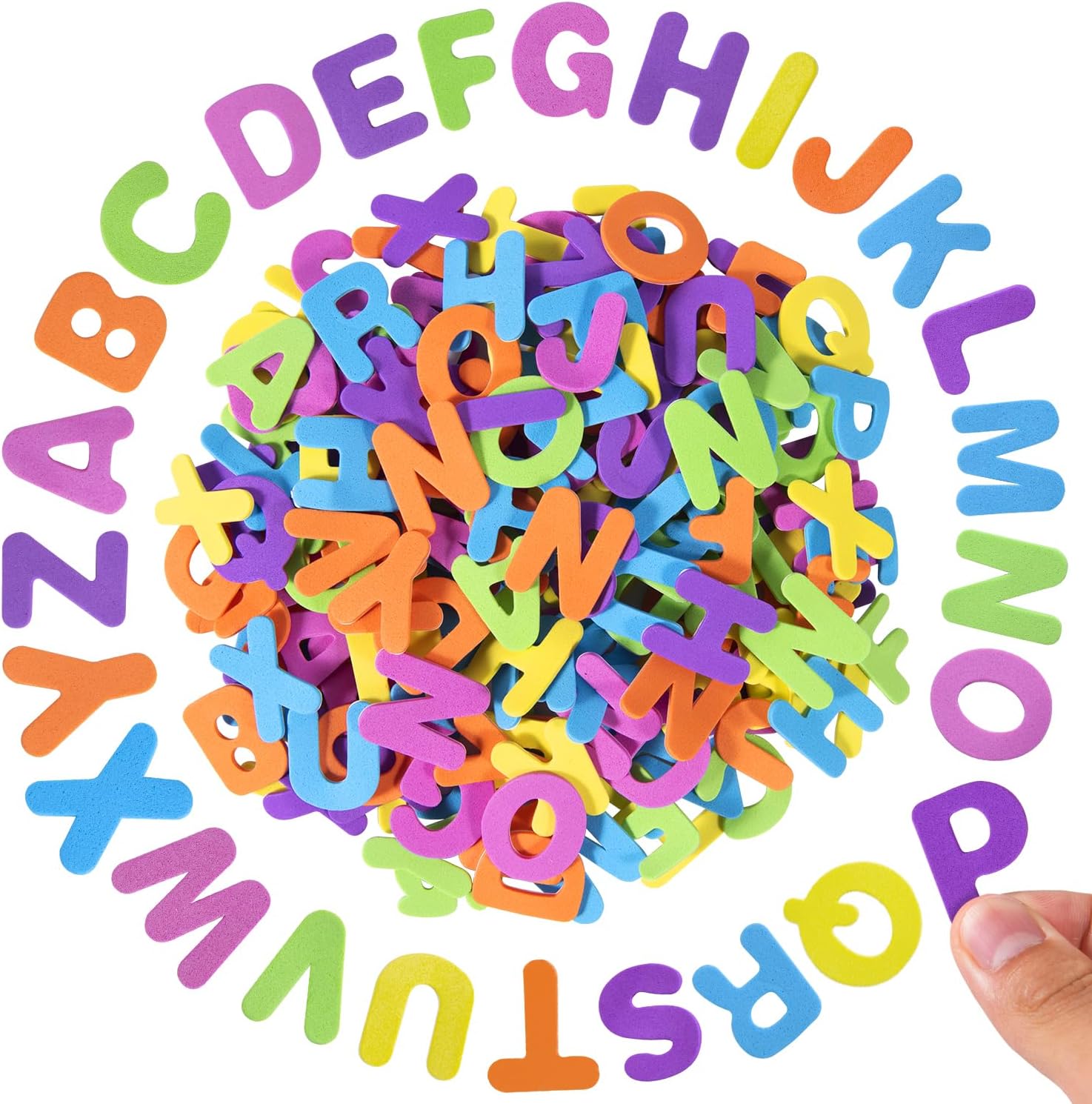 Art Craft Letter A - 156-468pcs Foam Letter Stickers for Crafts