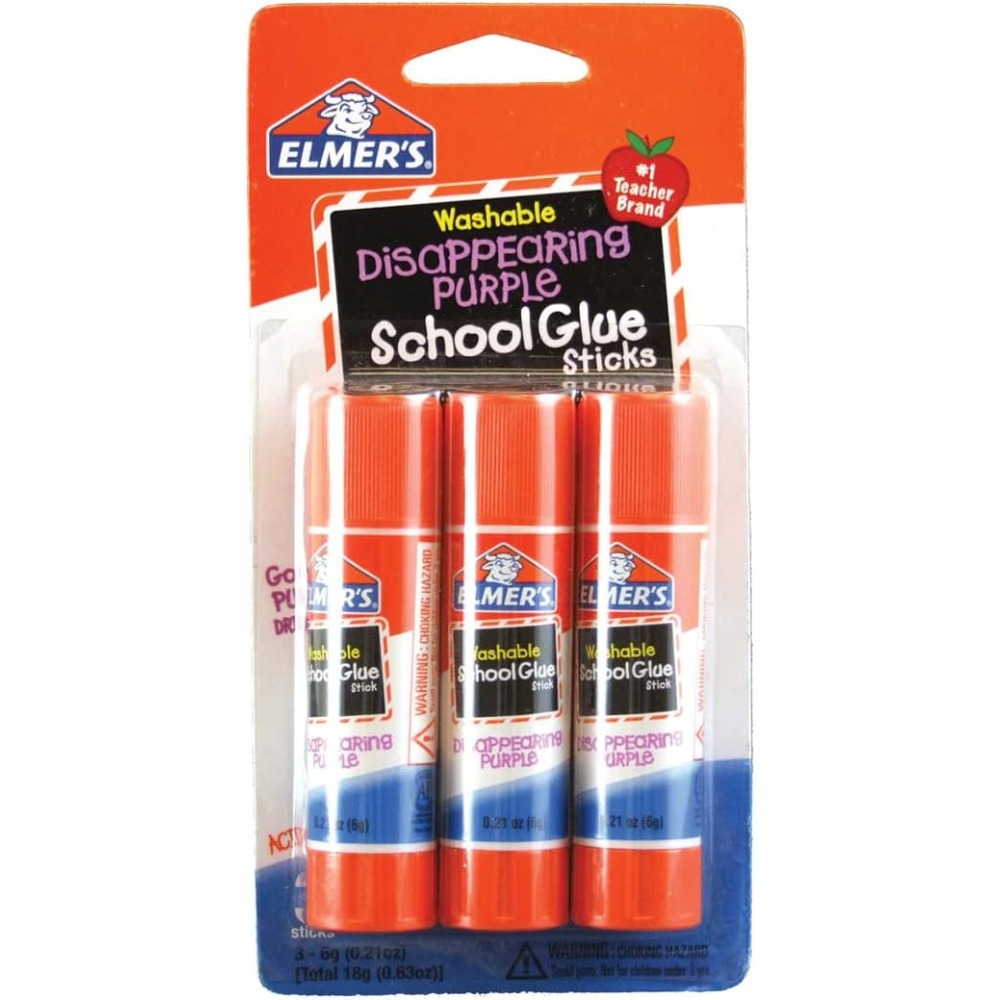 Art Craft 5 Year Old - Magic Disappearing Purple Color School Glue