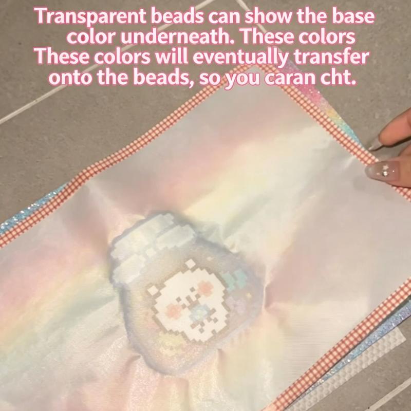 Art Craft Home - Gradient Glitter Fuse Bead Ironing Sheets
