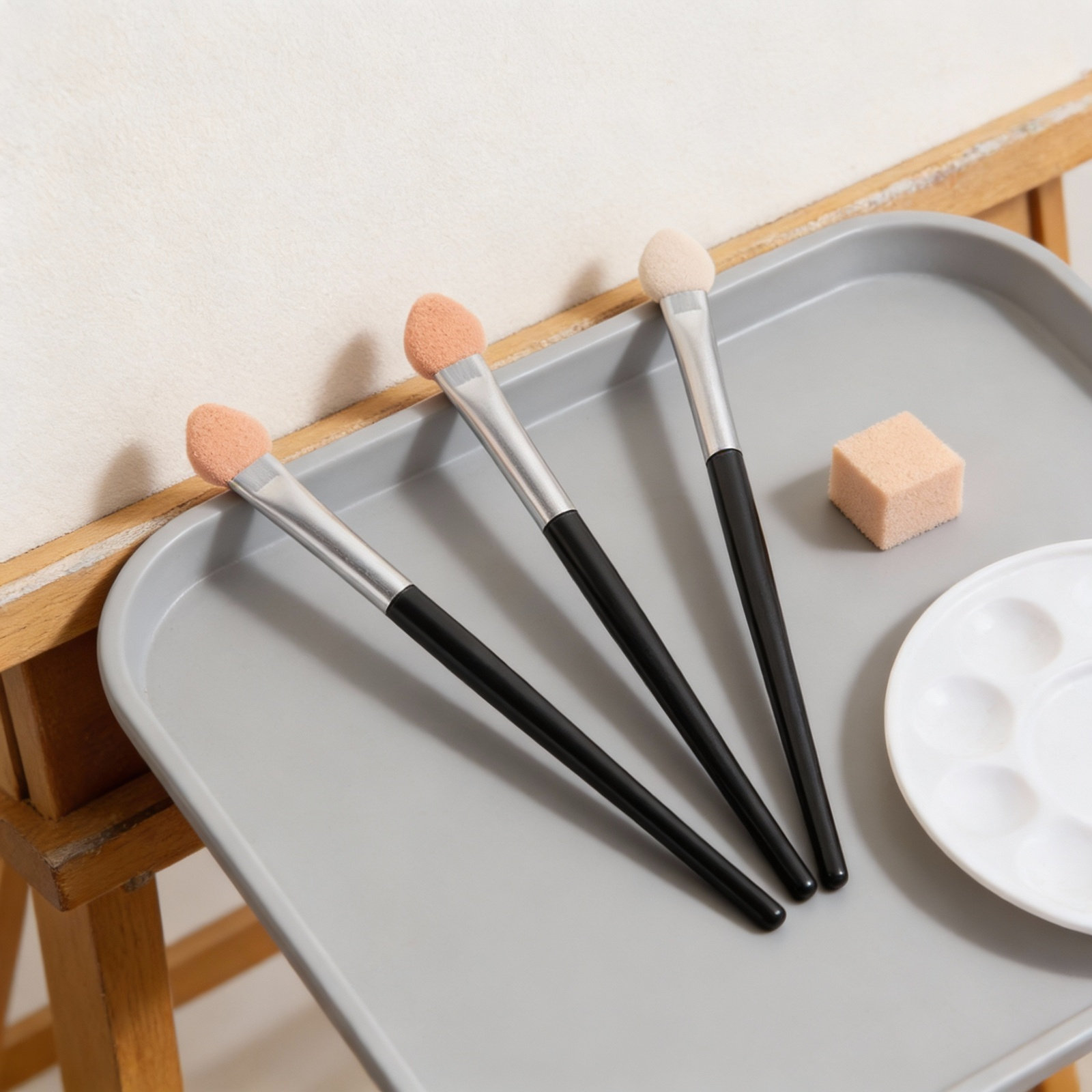 Art Craft Blend - 100Pcs Fine Detail Sponge Paint Brushes