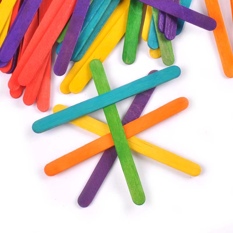 Art Craft Education - 50 Cái/lốc Gỗ Tự Nhiên &