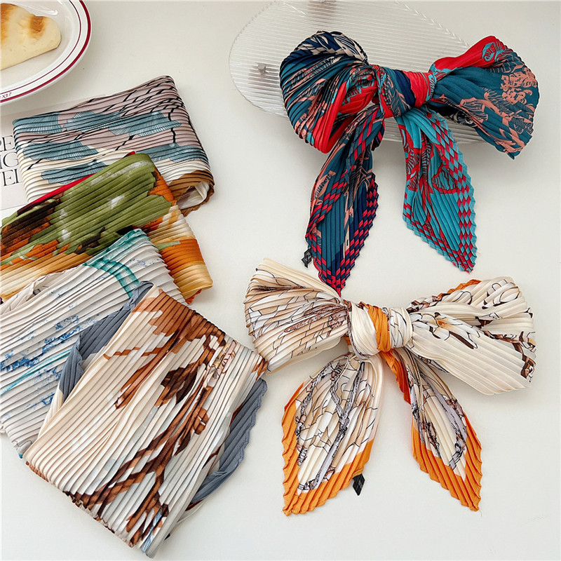 Crumpled Kerchief Square Scarv - đánh giá và giá Art And Craft Hair