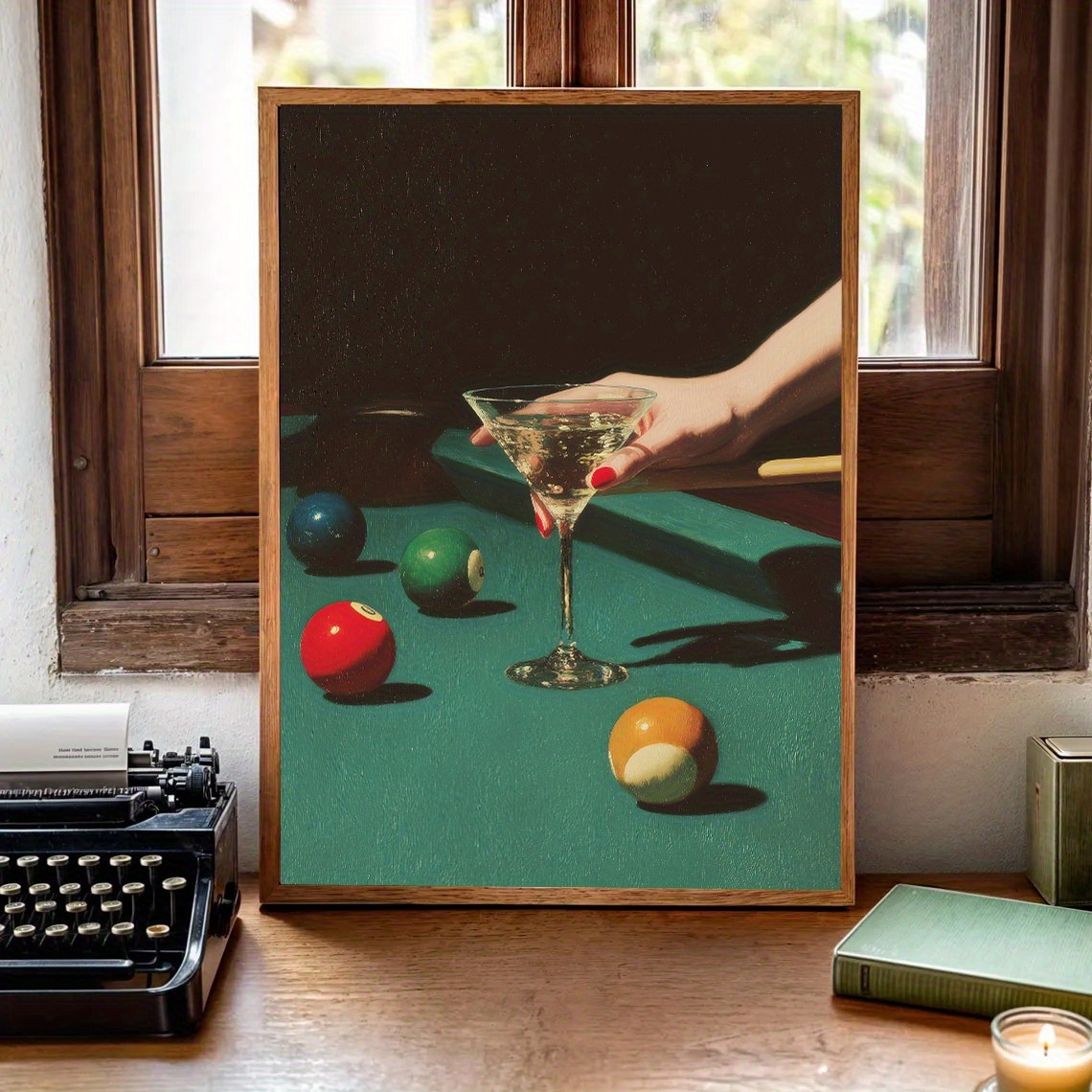 1pc Vintage Billiards Cocktail - đánh giá và giá Art Craft House