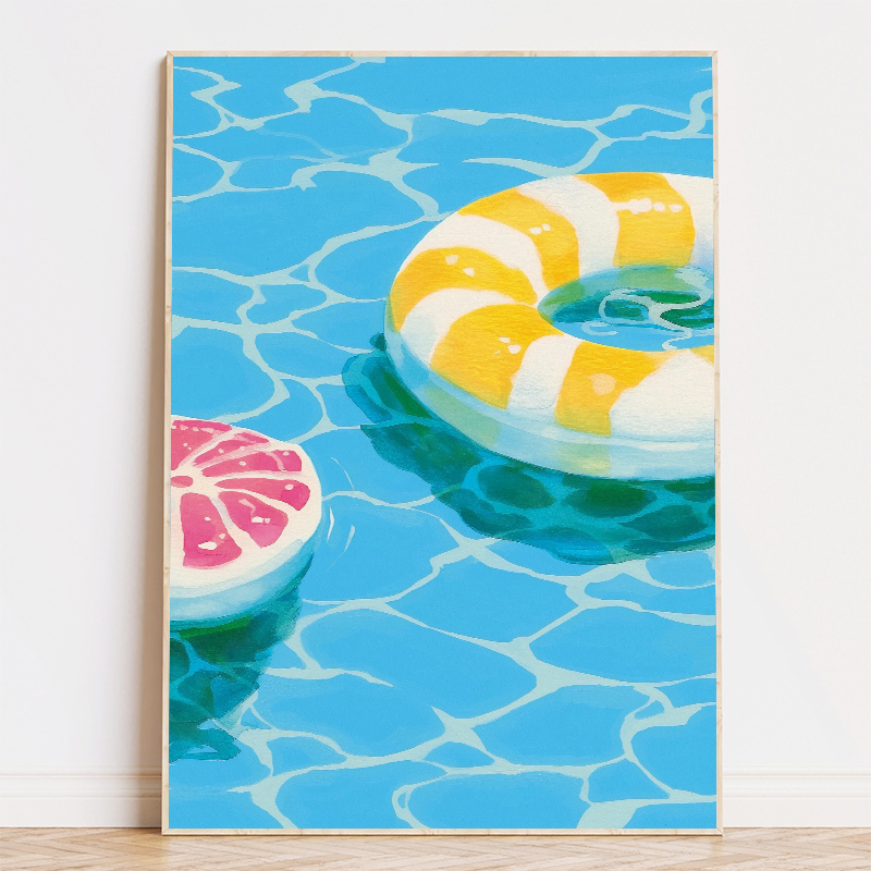 Colorful Pool Float Lifebuoy P - đánh giá và giá Art Craft House