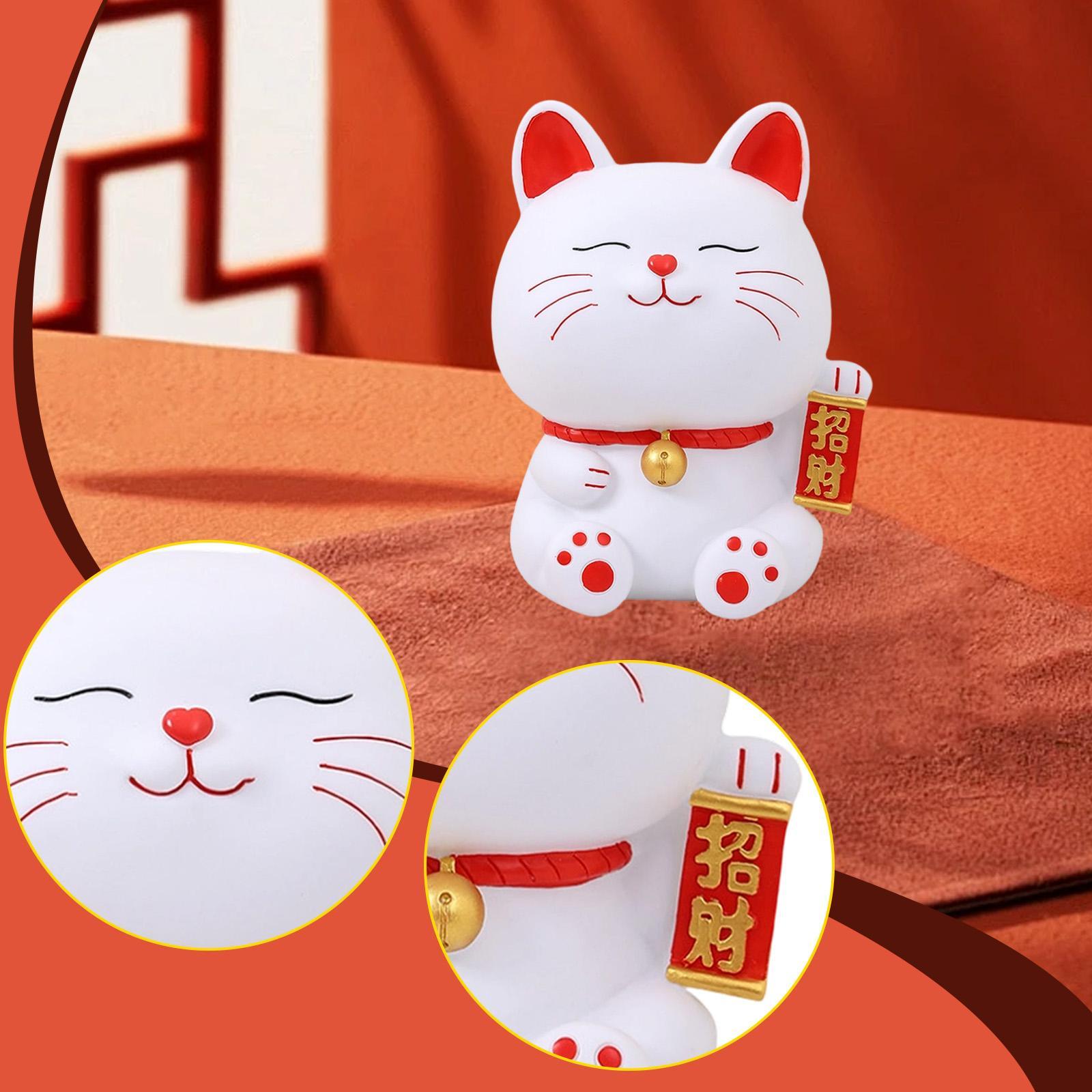 Lucky Cat Piggy Bank Cute Cart - đánh giá và giá Art Craft Cat