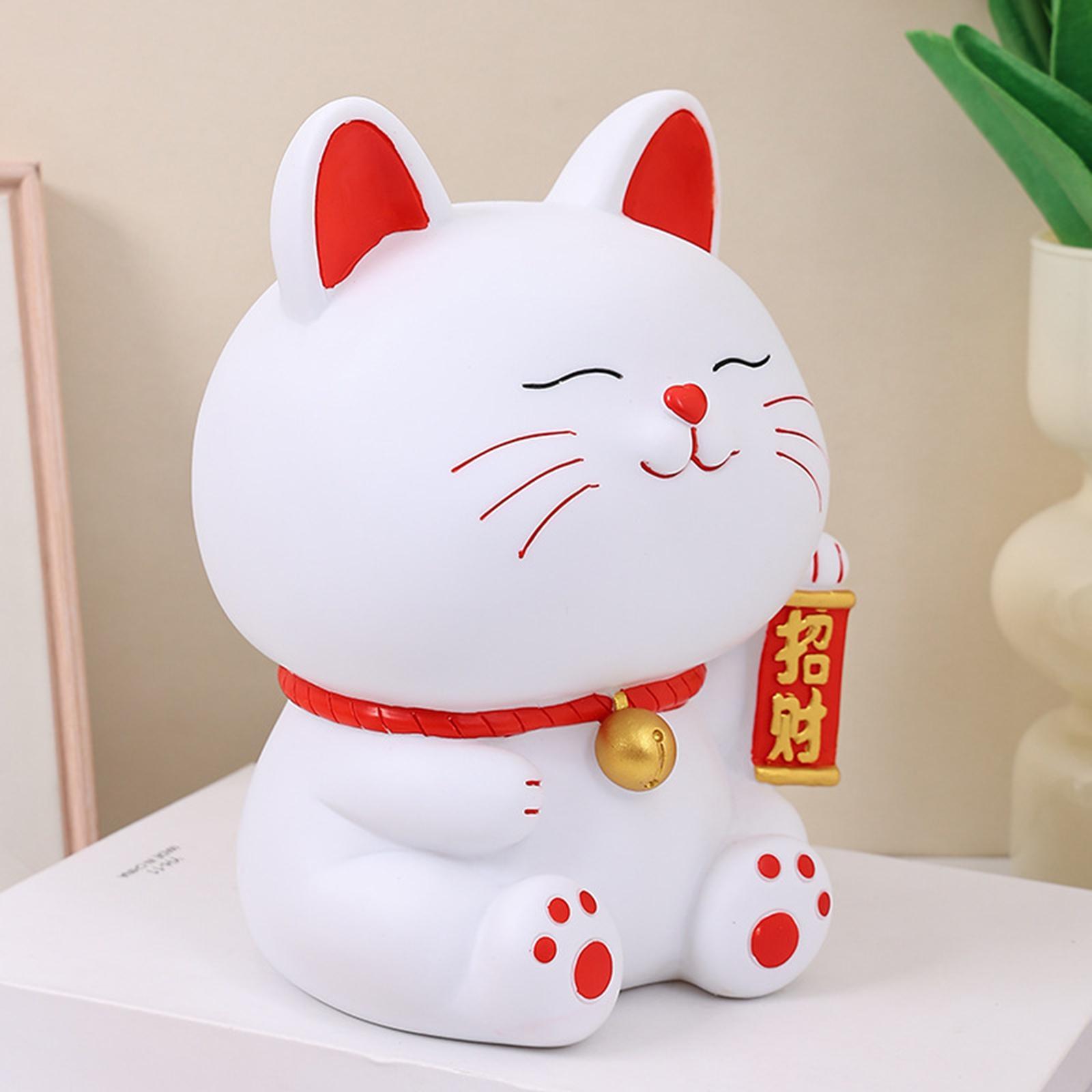 Lucky Cat Piggy Bank Cute Cart - đánh giá và giá Art Craft Cat