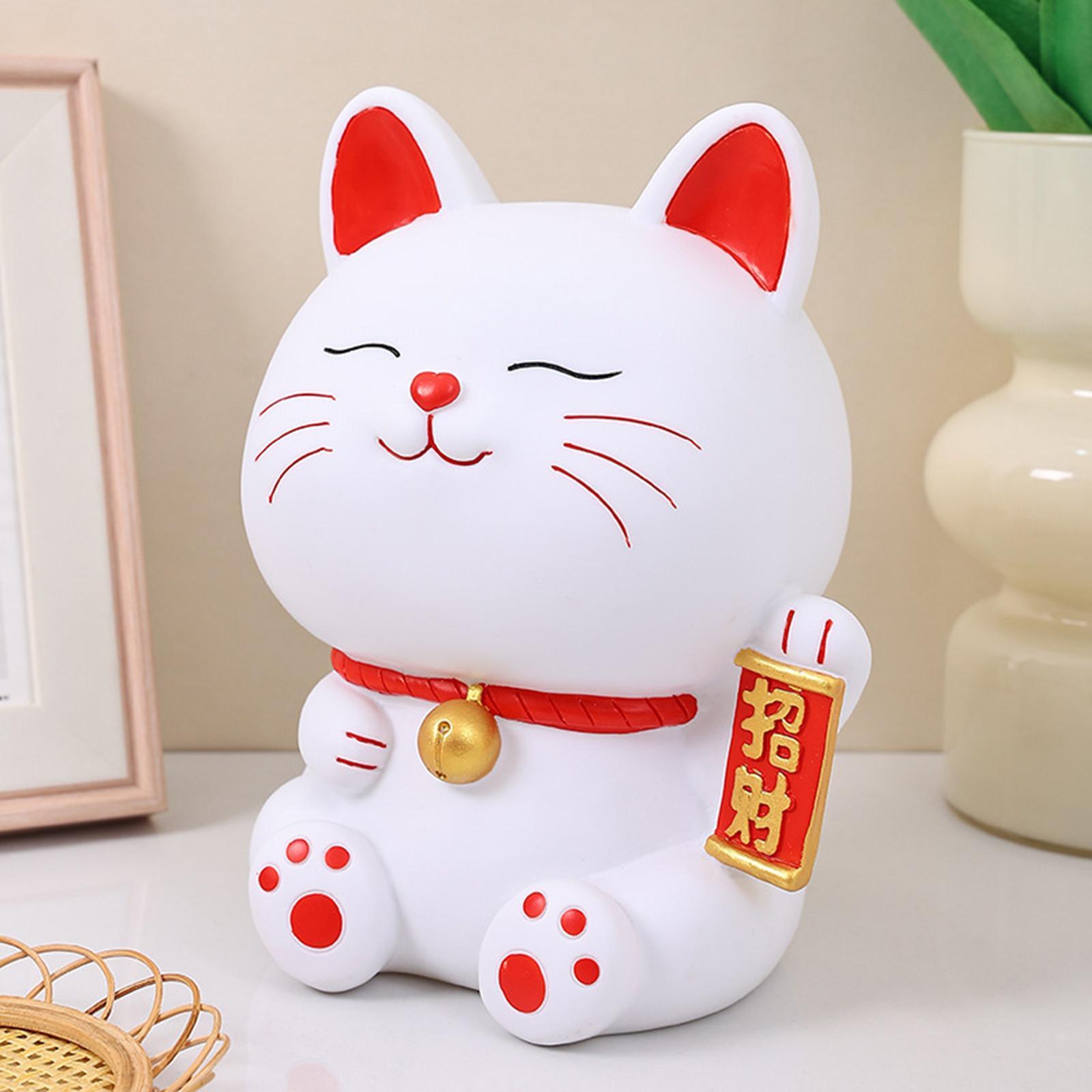 Lucky Cat Piggy Bank Cute Cart - đánh giá và giá Art Craft Cat