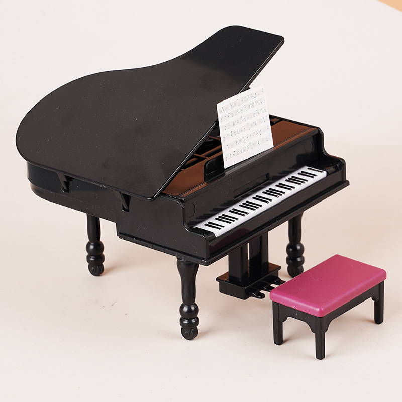 1:12 Dollhouse Miniature Piano - đánh giá và giá Art Craft House