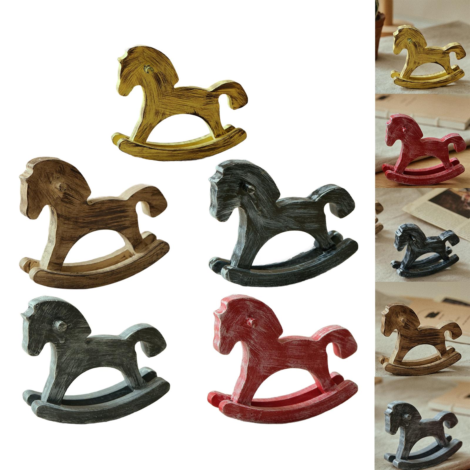 Wooden Rocking Horse Home Acce - đánh giá và giá Art Craft Horse