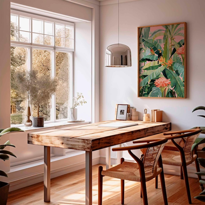 1pc Retro Tropical Canvas Post - đánh giá và giá Art Craft House