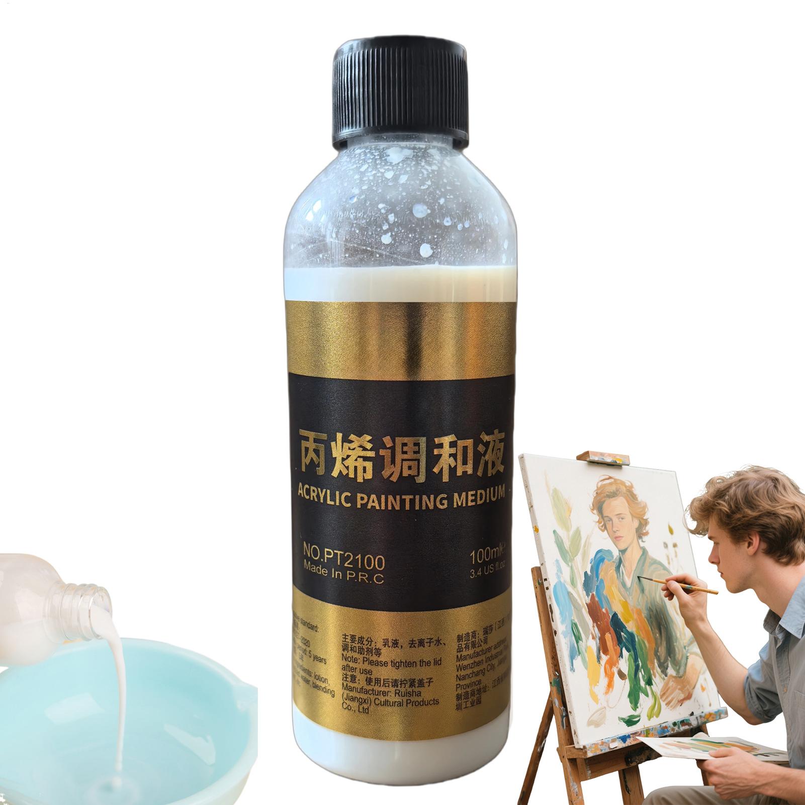 100ml Acrylic Fluid Medium Pai - đánh giá và giá Art Craft Blend
