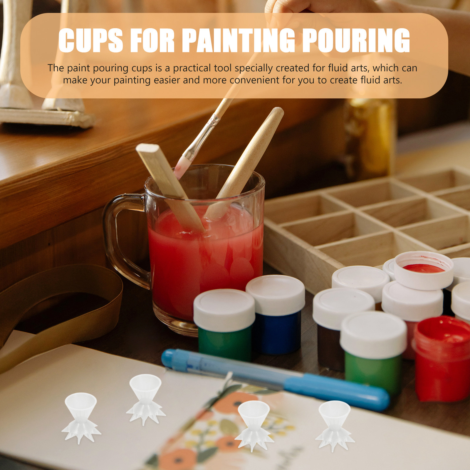 Painting Mini Funnel Small Siz - đánh giá và giá Acrylic Pour Paint