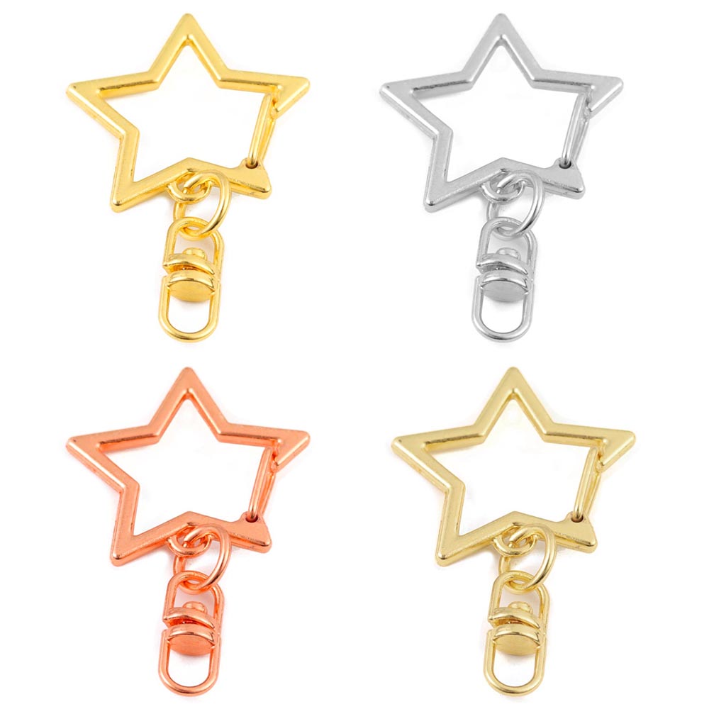 10Pcs Alloy Star Shaped Snap K - đánh giá và giá Art Craft Gifts