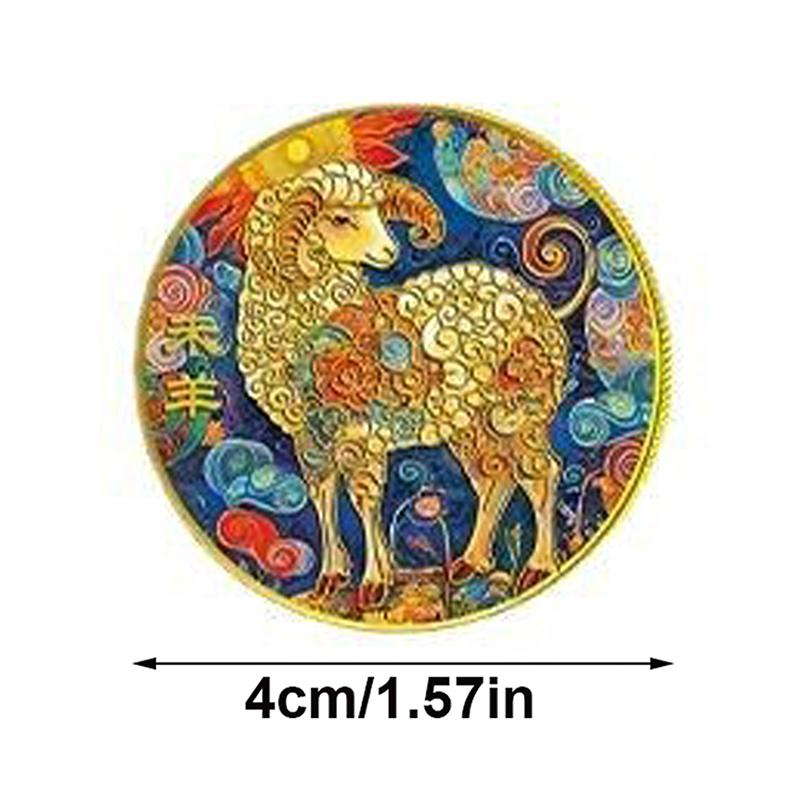 Year Of The Goat Souvenir Coin - đánh giá và giá Art Craft Display