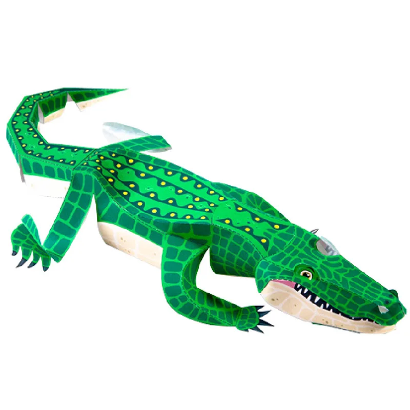 Alligator Crocodile Folding Or - đánh giá và giá Art Craft Cardboard