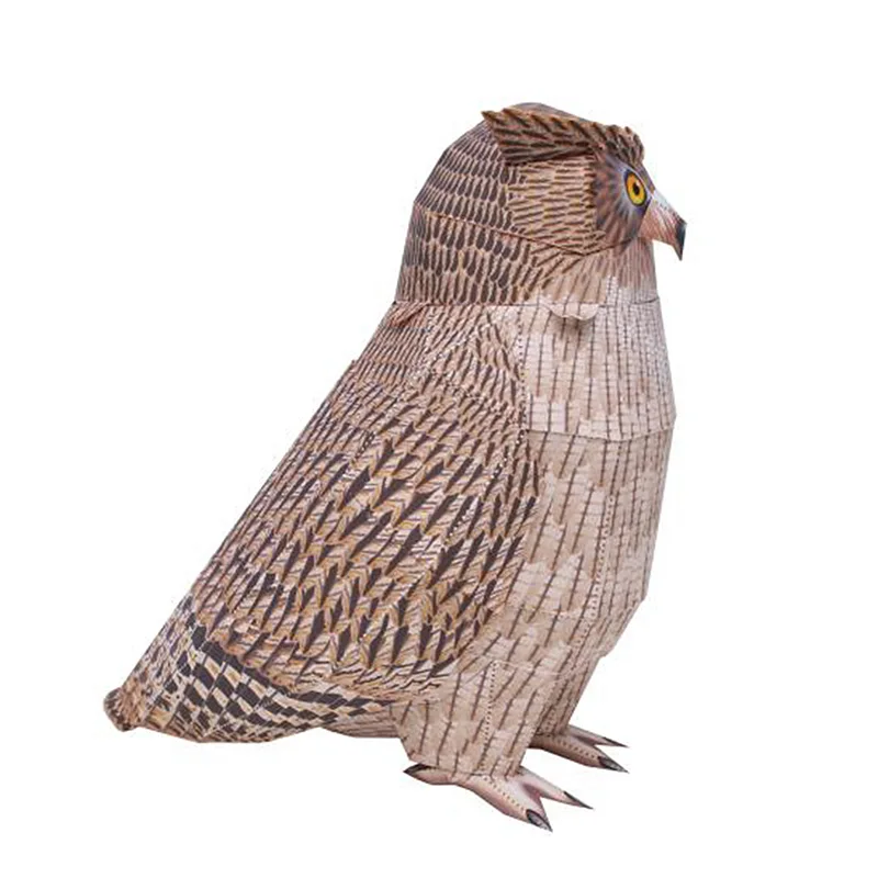 Blakiston's Fish Owl Handmade  - đánh giá và giá Art Craft Cardboard
