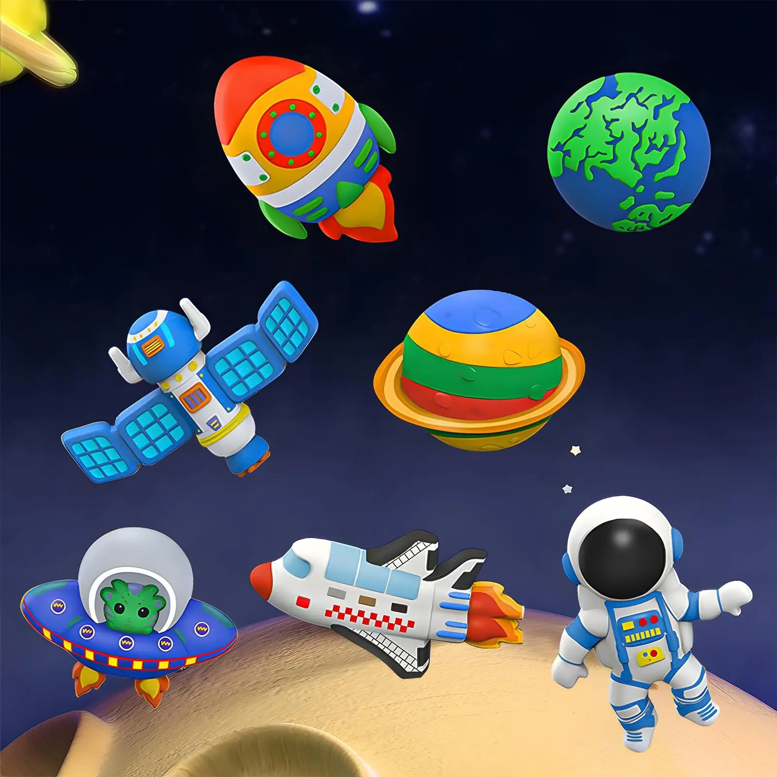 Space DIY Gypsum Kit for Kids  - đánh giá và giá Art Craft Education