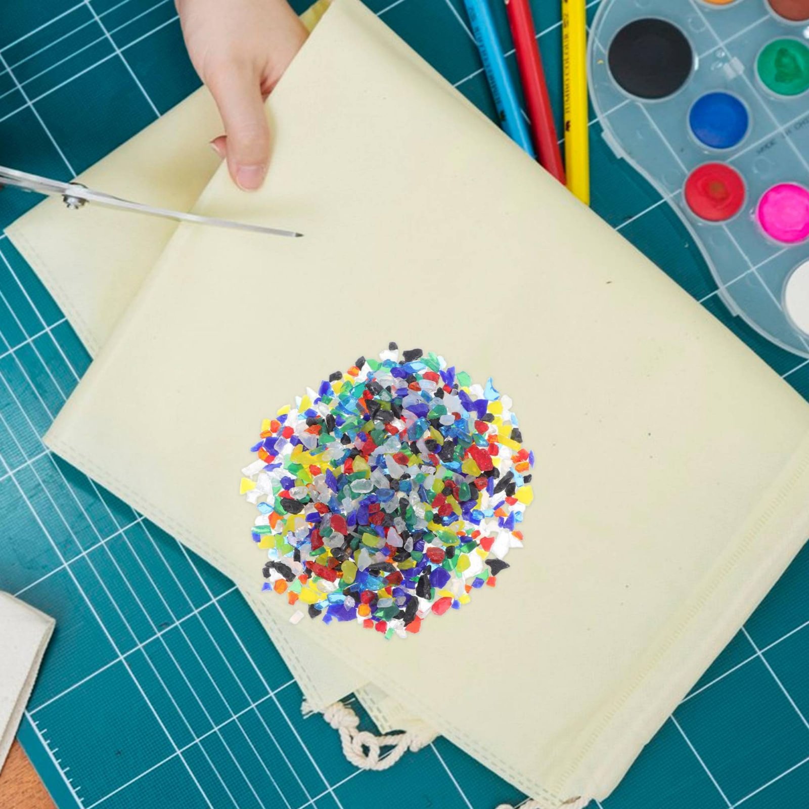 COE90 Fusing Glass Multi-Multi - đánh giá và giá Art Craft Blend
