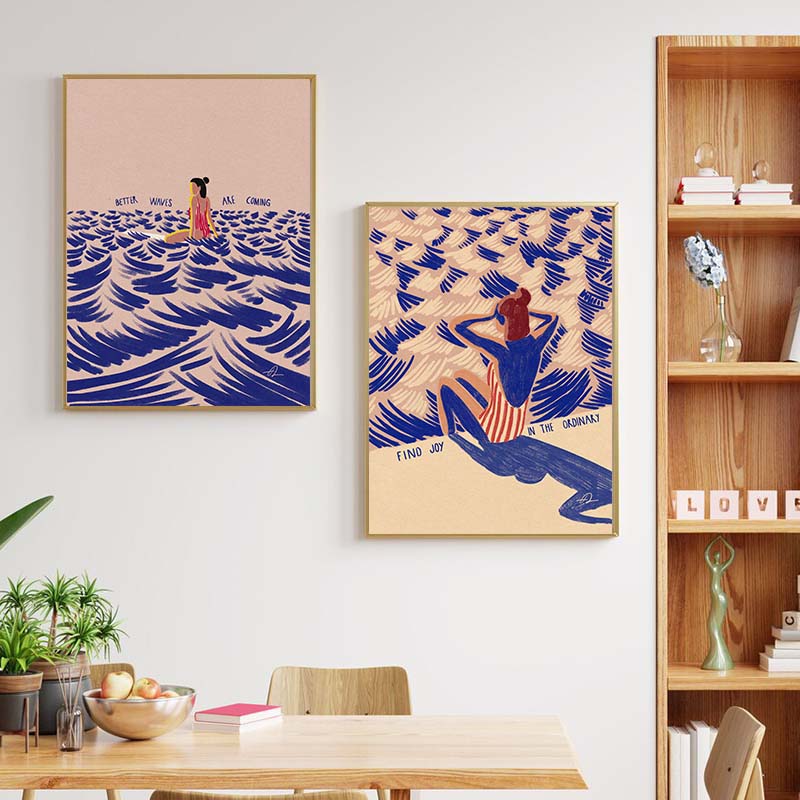 Nordic Minimalistic Art Surfin - đánh giá và giá Art Craft House
