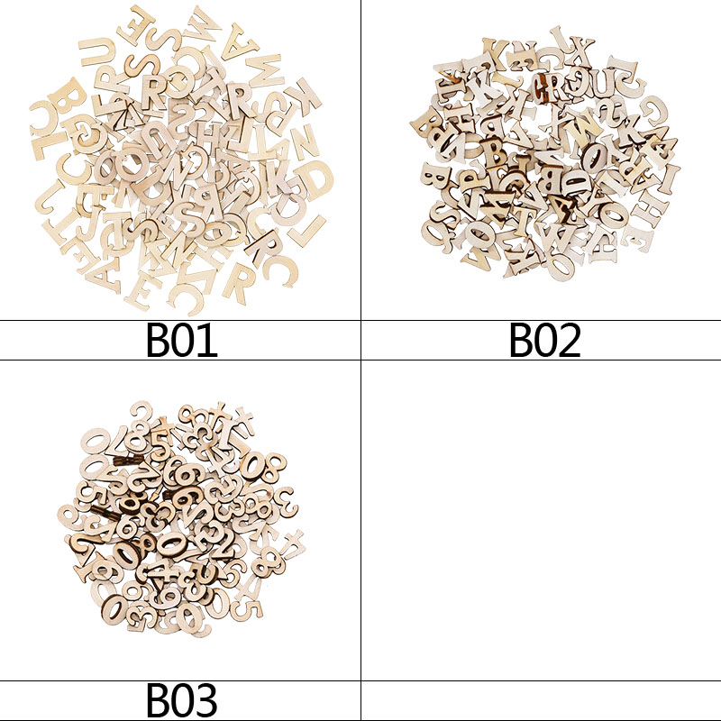 100 chiếc Gỗ Bảng Chữ Cái Tiến - đánh giá và giá Art Craft Letter A