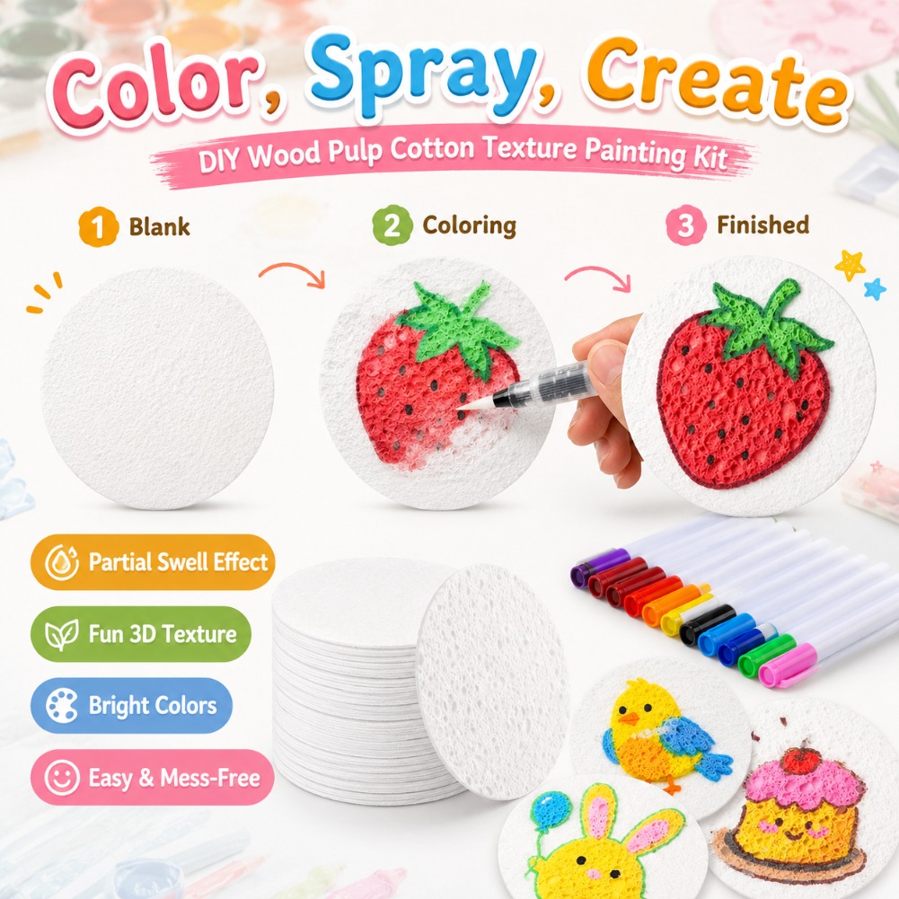 3D Puffy Foam Painting Paper M - đánh giá và giá Art Craft Education