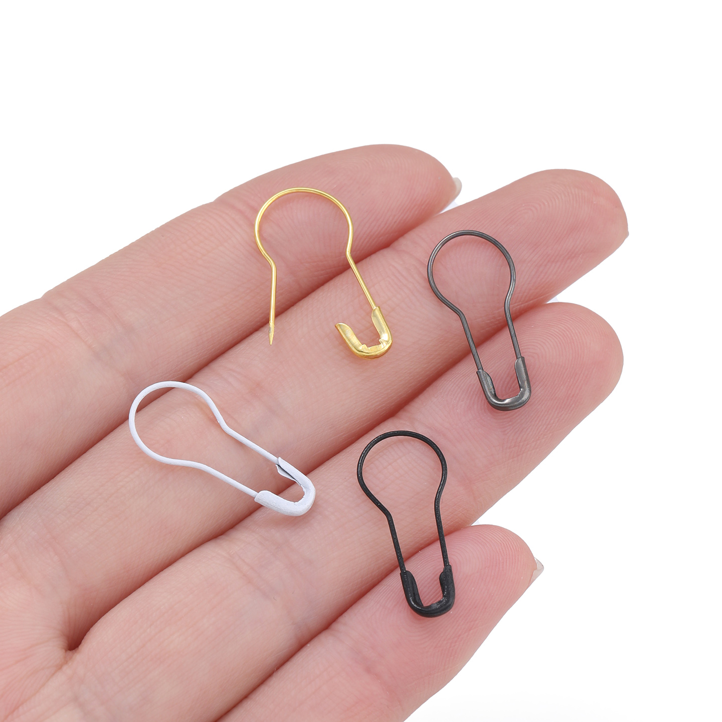 100Pcs/Lot Metal Gourd Safety  - đánh giá và giá Art Craft Making