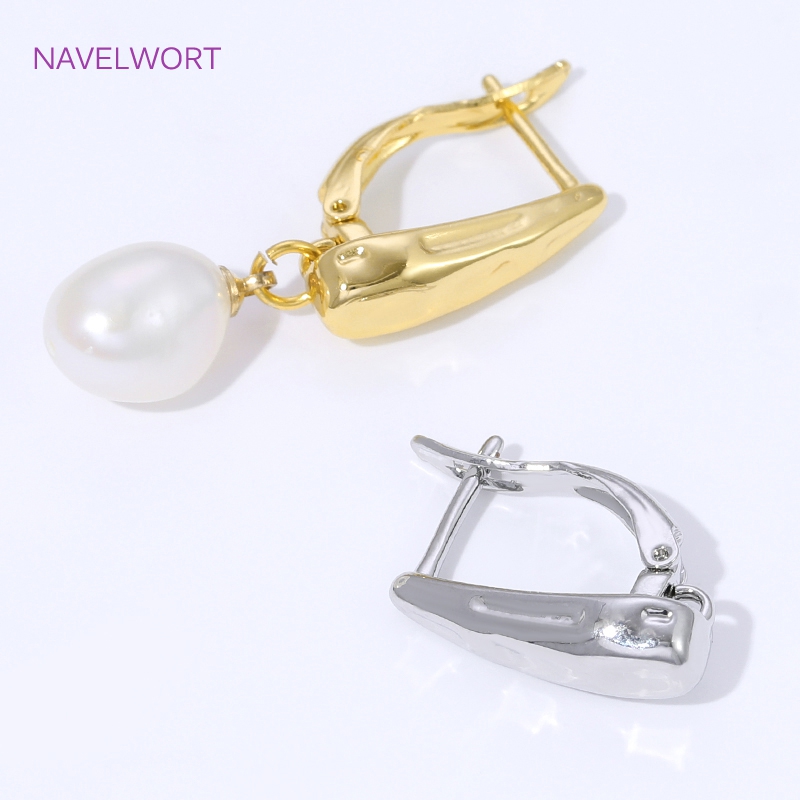 18K Gold Plated Smooth Earring - đánh giá và giá Art Craft Making