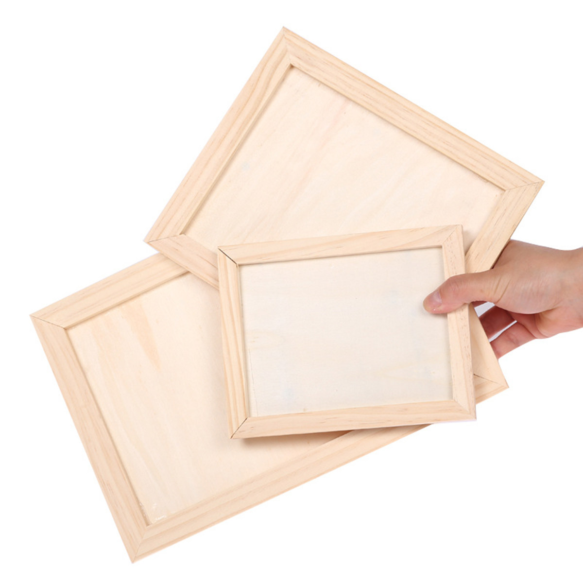 2Pcs Blank Wooden Painting Fra - đánh giá và giá Art Craft Home