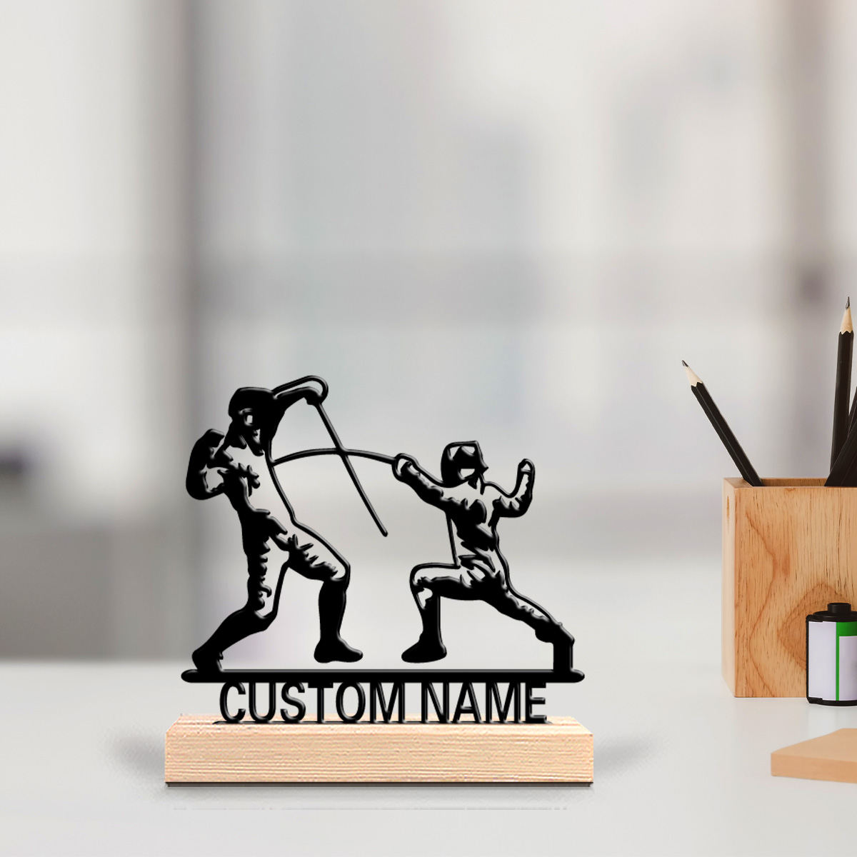 1pc Modern Fencing Personalize - đánh giá và giá Art Craft Gifts