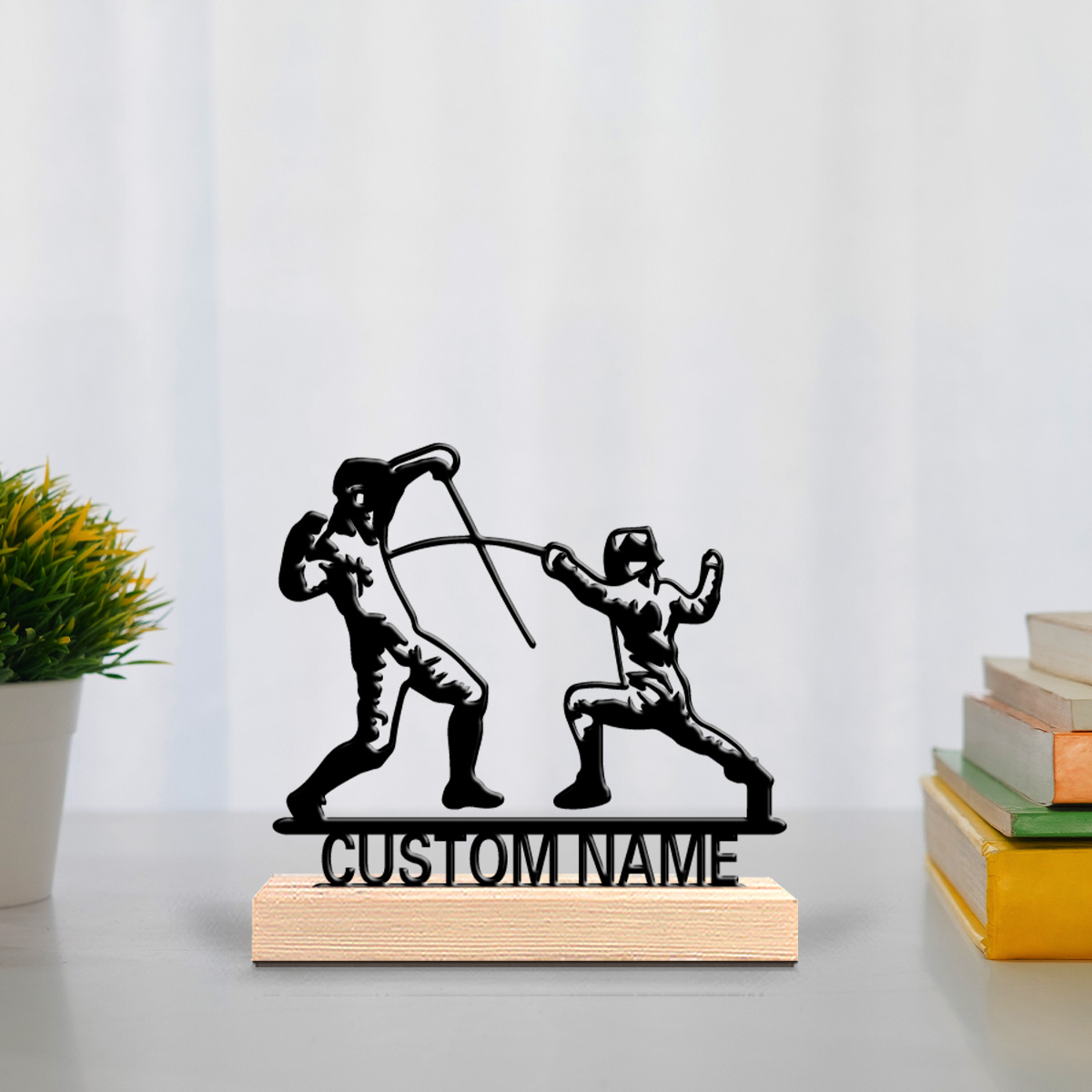 1pc Modern Fencing Personalize - đánh giá và giá Art Craft Gifts