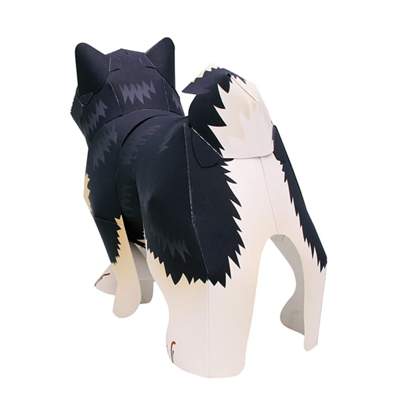 Black Shiba Inu Dog Handmade O - đánh giá và giá Art Craft Cardboard