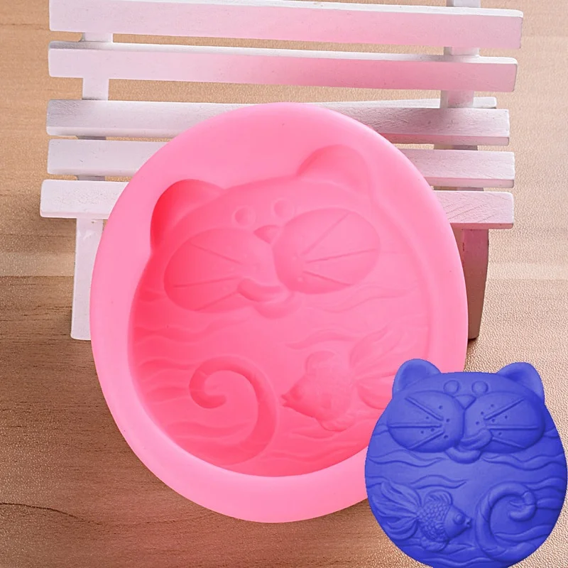 1PC Non-Stick Silicone Mold 3D - đánh giá và giá Art Craft Cat