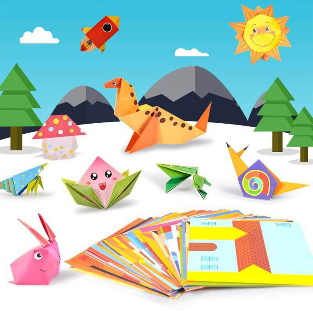 Origami Kit 30/108 Sheets Orig - đánh giá và giá Art Craft 5 Year Old
