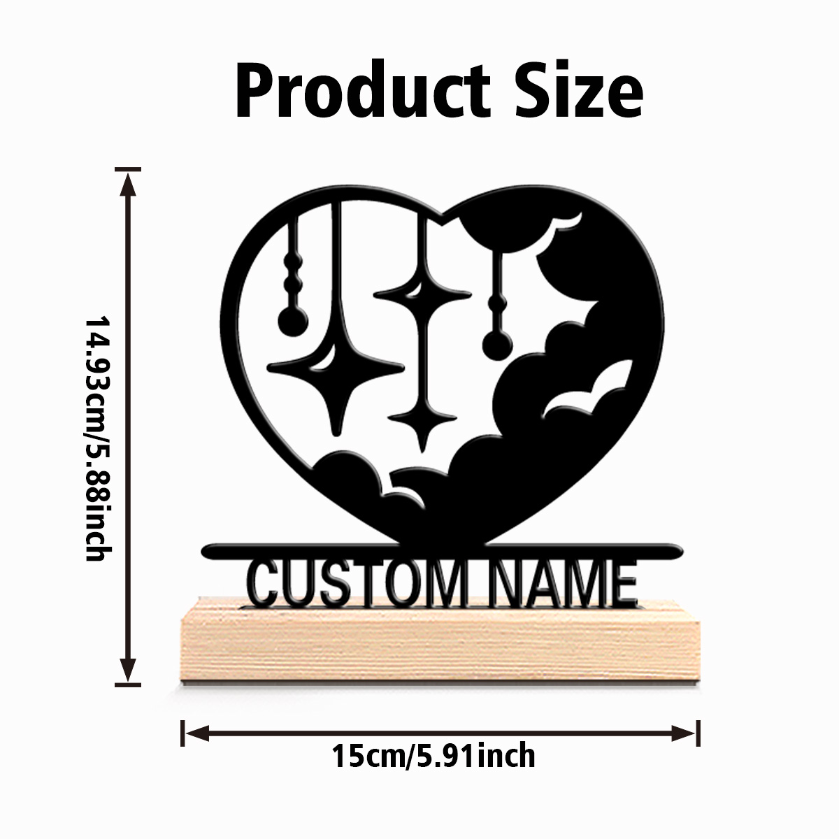 1pc Fashion love cloud Customi - đánh giá và giá Art Craft Gifts