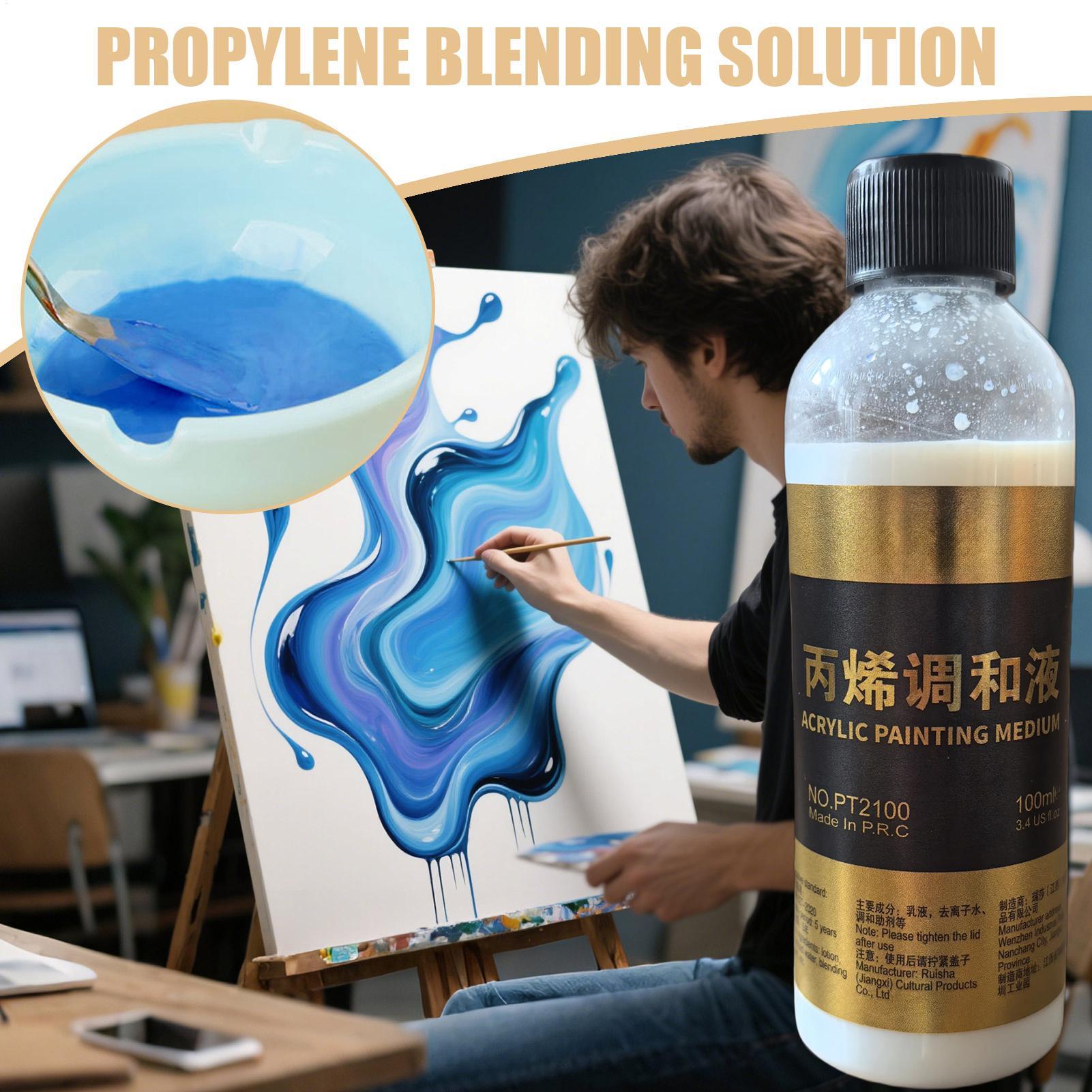 100ml Acrylic Fluid Medium Pai - đánh giá và giá Art Craft Blend