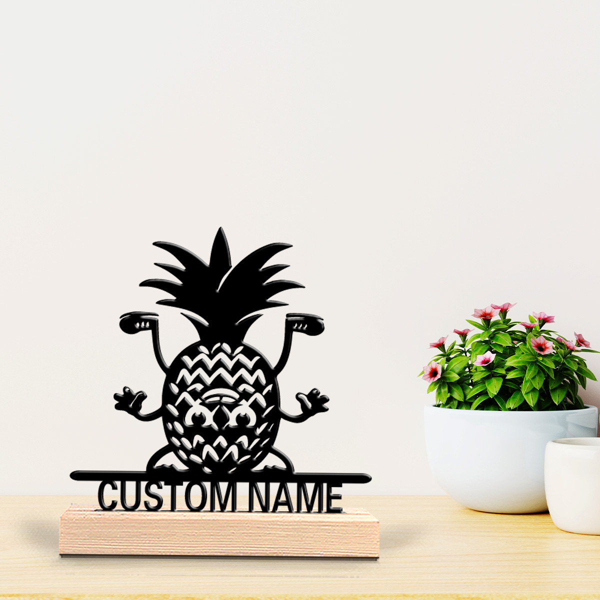 1pc Fashion Pineapple Custom N - đánh giá và giá Art Craft Gifts