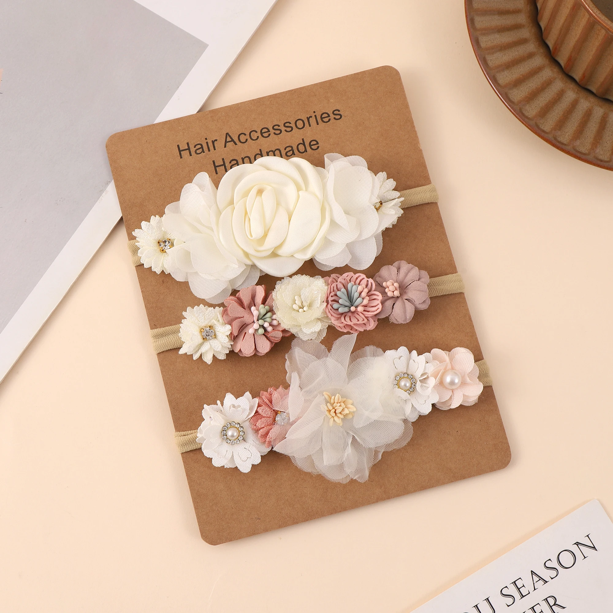 3pcs/lot Baby Girl Headband Cu - đánh giá và giá Art And Craft Hair