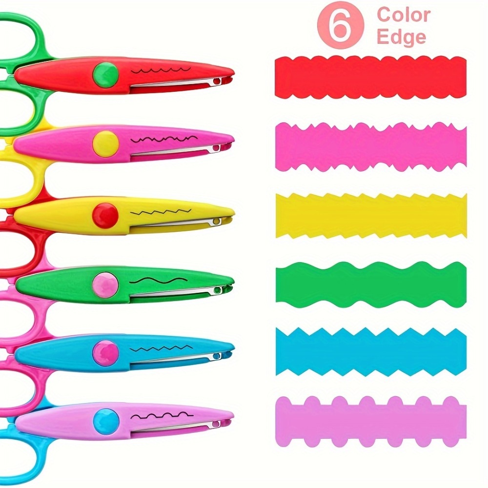 6Pcs/Set Decorative Wavy Sciss - đánh giá và giá Art Craft 5 Year Old