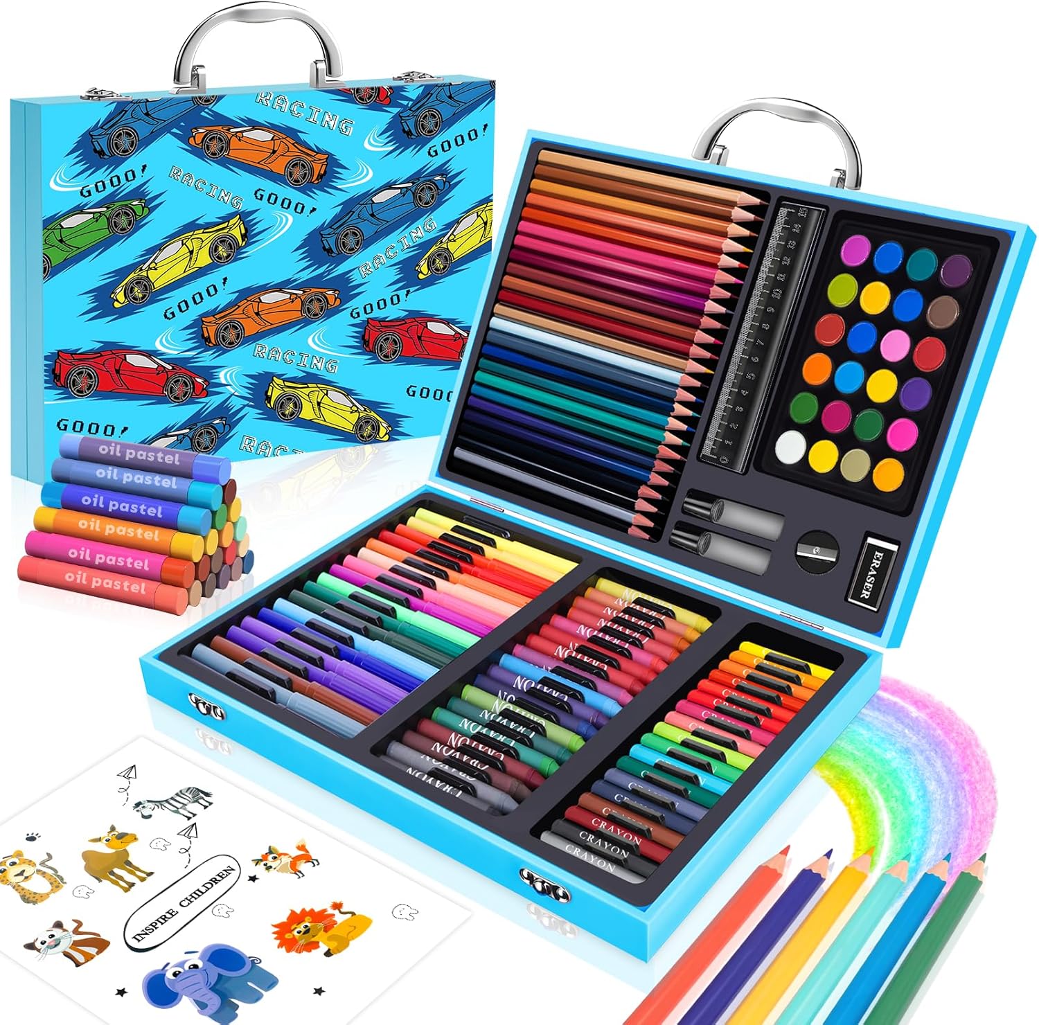 110PCS Arts & Crafts Supplies  - đánh giá và giá Illustration Marker Set