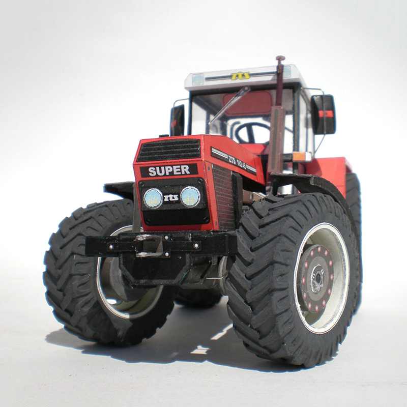 Zetor 162 45 Máy Kéo 1:32 Séc  - đánh giá và giá Art Craft Cardboard