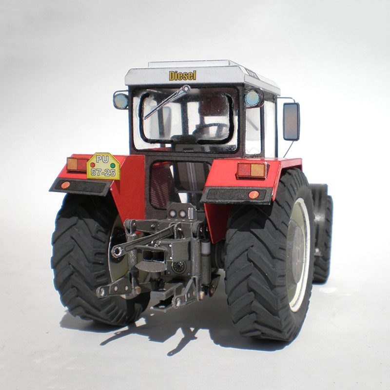Zetor 162 45 Máy Kéo 1:32 Séc  - đánh giá và giá Art Craft Cardboard