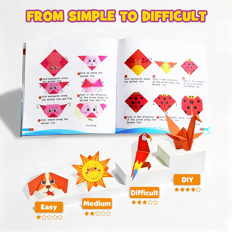 Origami Paper Craft Kits Guidi - đánh giá và giá Art And Craft Recycle