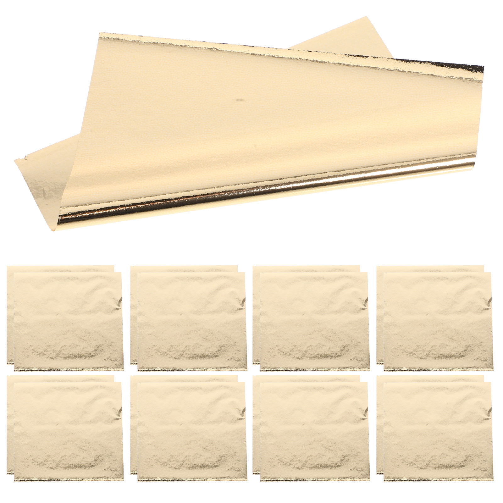 100Pcs Gold Foil Sheets Imitat - đánh giá và giá Art And Craft With Paint