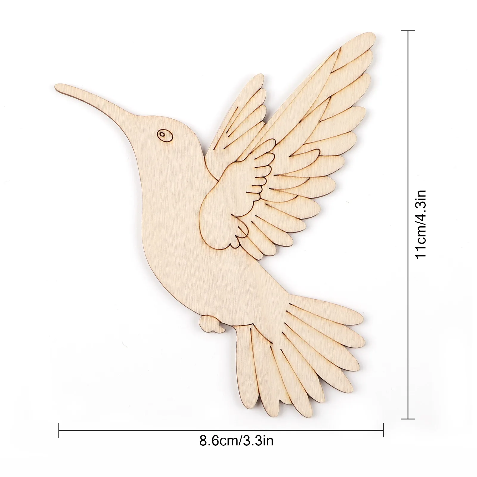 10pcs Unfinished Wood Animal B - đánh giá và giá Art Craft Home