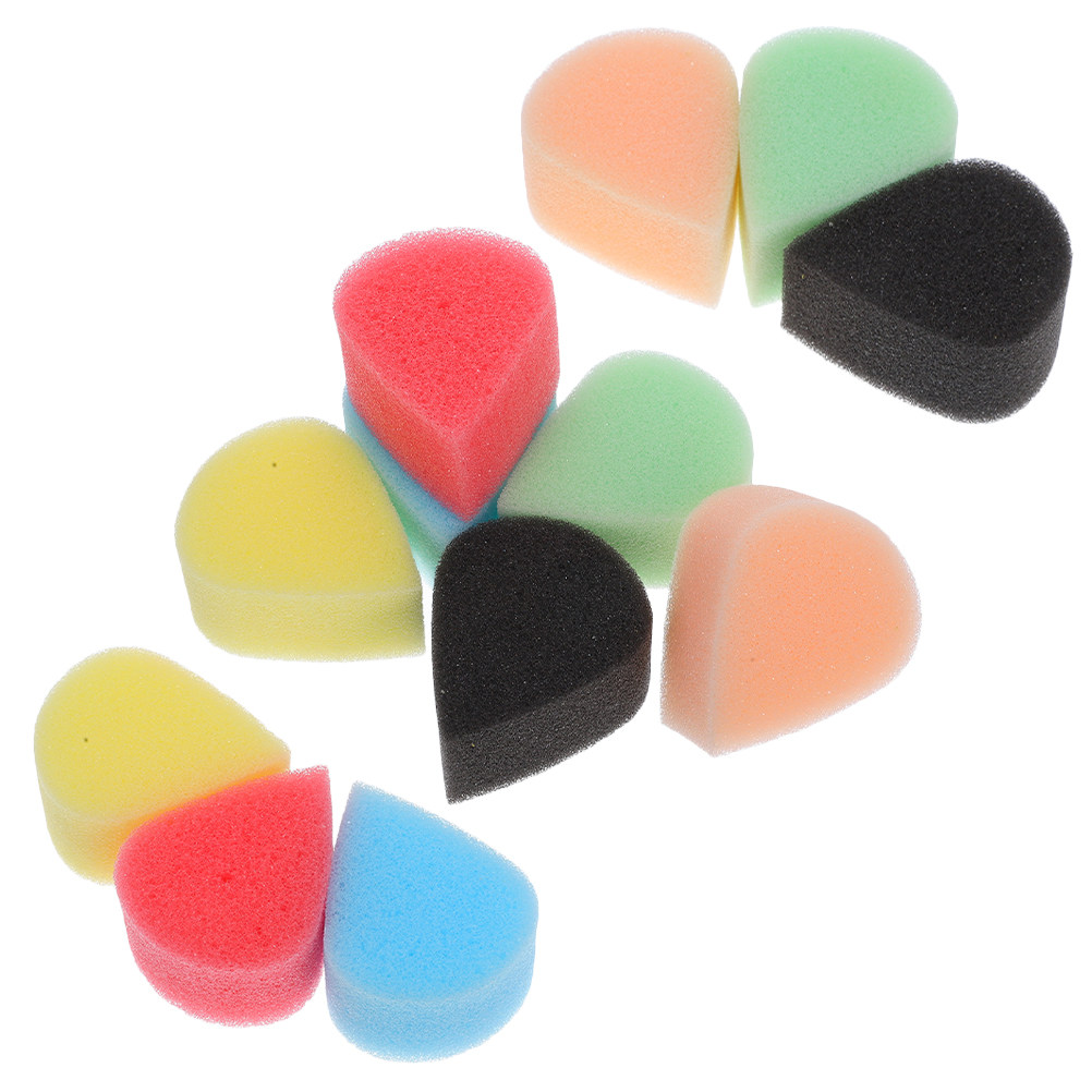 12Pcs Face Paint Sponges Water - đánh giá và giá Art And Craft With Paint